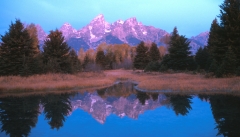 Grand Teton Mountains - Alpine Glow