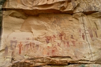 Sego Canyon - Thompson Wash Rock Art Panel