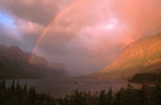 St Mary's Lake Rainbow